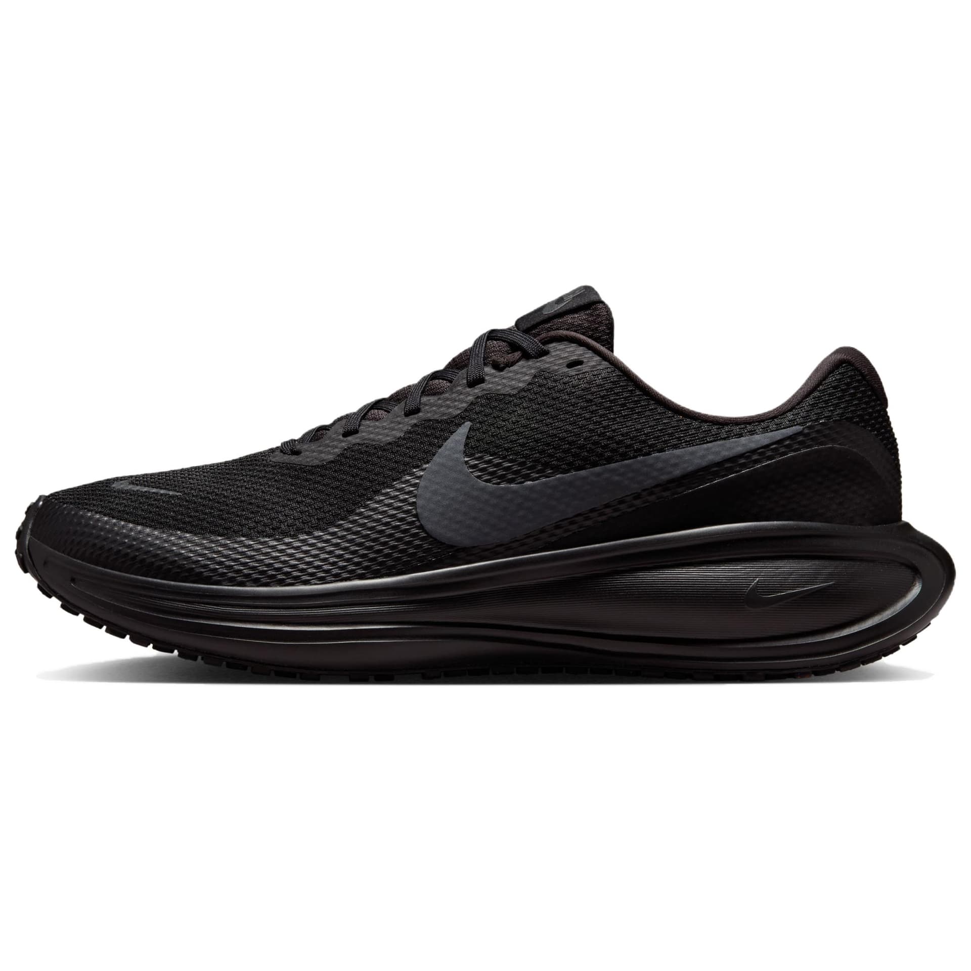 Кроссовки для бега Nike REVOLUTION 8 Дышащий Low Топ Повседневные кроссовки для бега Мужской Черный - изображение 1