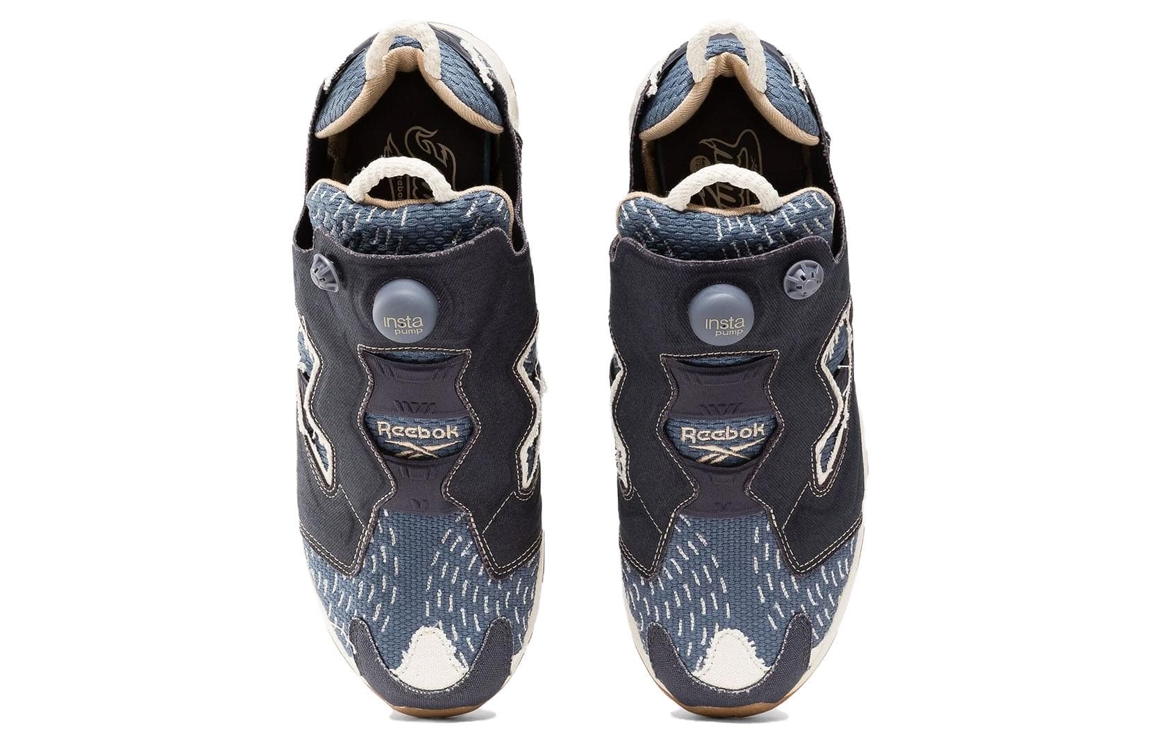 Кроссовки для бега Reebok Instapump Fury Black White - изображение 4