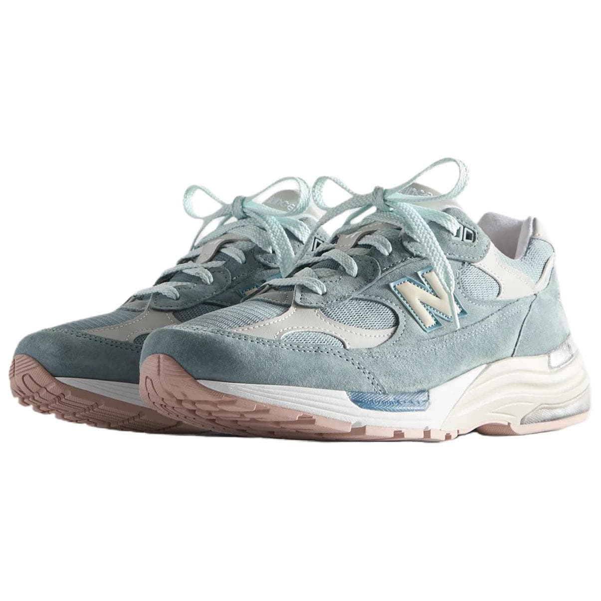 Кроссовки для бега Kith x New Balance NB 992 Сетчатая ткань кожа устойчивая к абразиву низкий топ повседневная городская коммутация - изображение 4