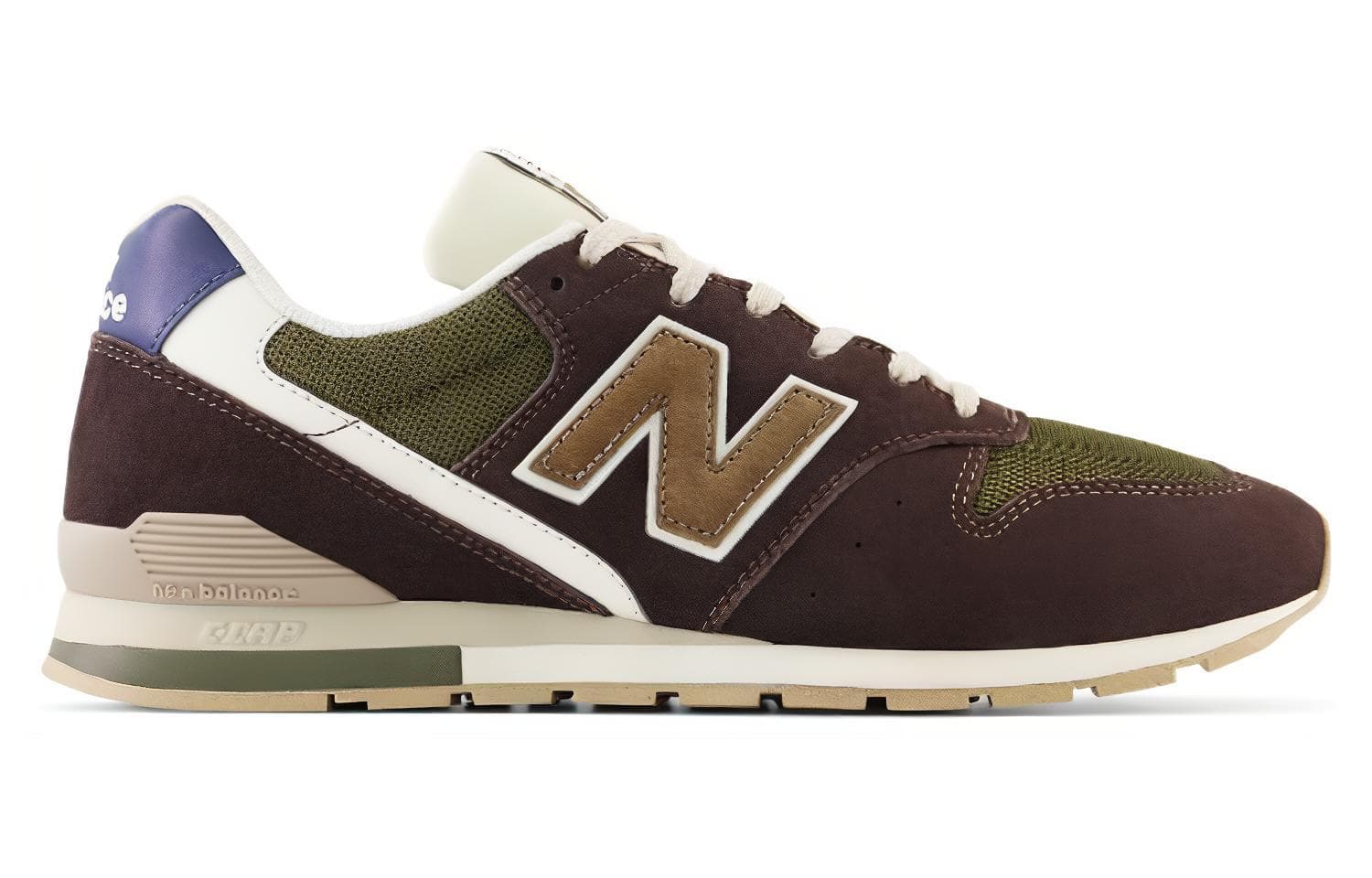 Кроссовки New Balance NB 996 V2 Устойчивая к истиранию Низкая Повседневная Обувь Унисекс Коричневый Зеленый - изображение 2