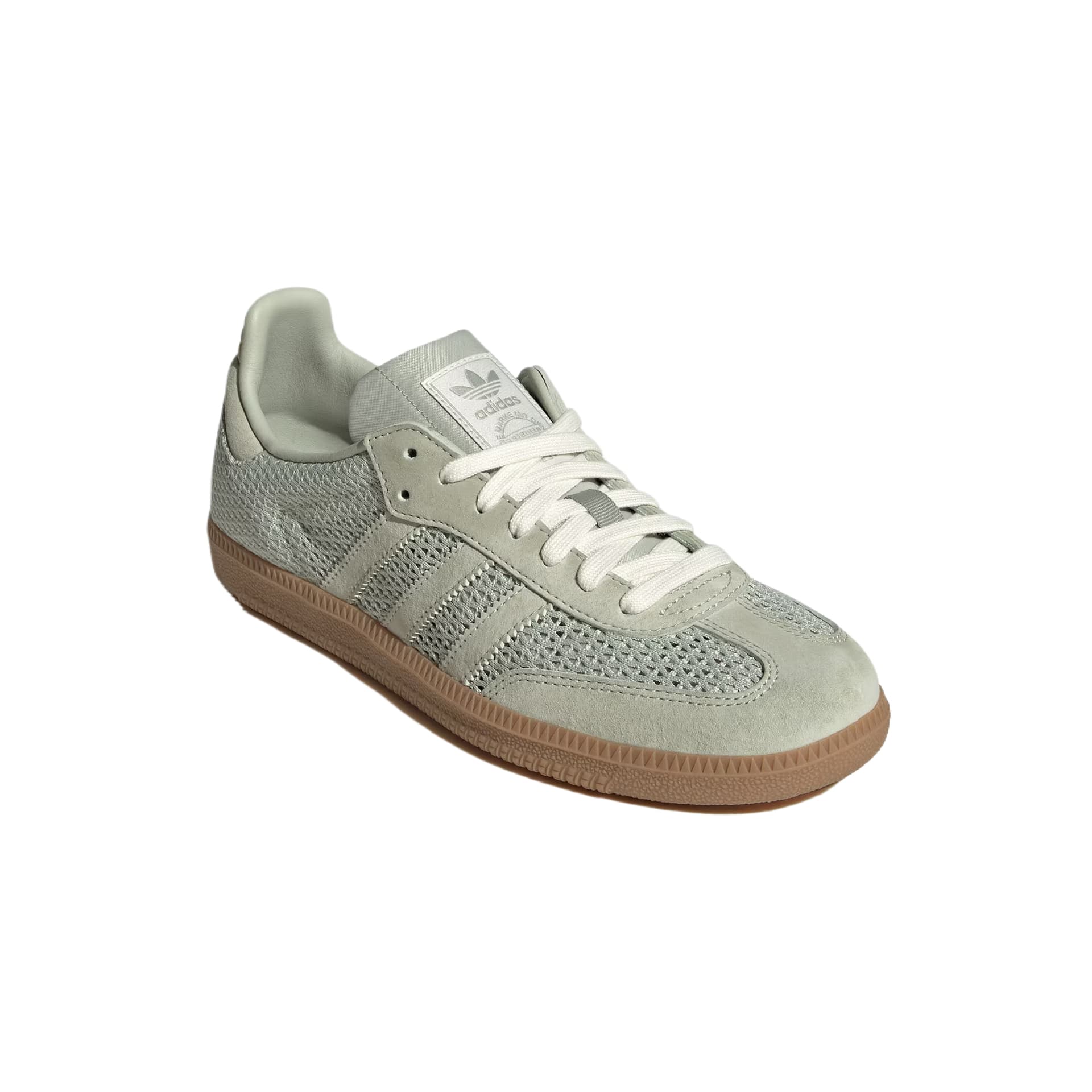 Кроссовки Adidas Originals Samba OG Low Топ Кроссовки для тренировок Женские Зеленый Желтый - изображение 3
