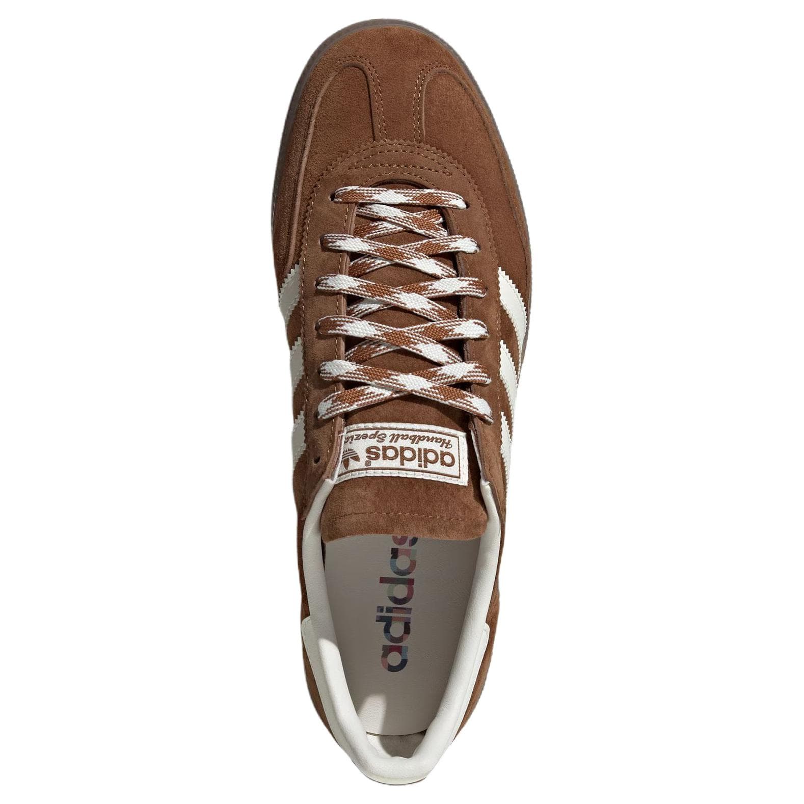 Кроссовки Adidas Originals HANDBALL SPEZIAL Кожа Низкие Кеды Немецкой Армии (GAT) Унисекс Дикий Коричневый - изображение 4