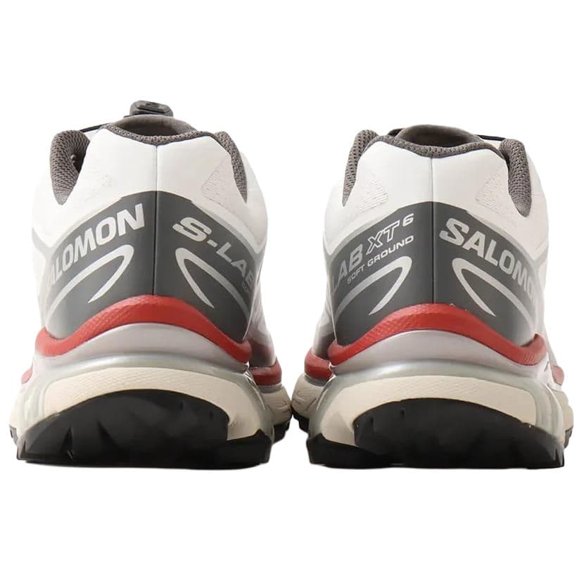 Кроссовки для бега Salomon XT 6 Low Кроссовки для бега Унисекс Белый Серый Красный - изображение 2