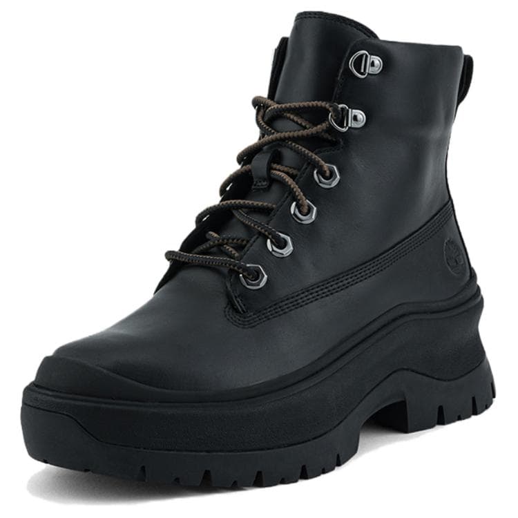 Ботинки уличные Timberland Износостойкий противоскользящий износостойкий противоскользящий средний длины Outdoor женский черный - изображение 2
