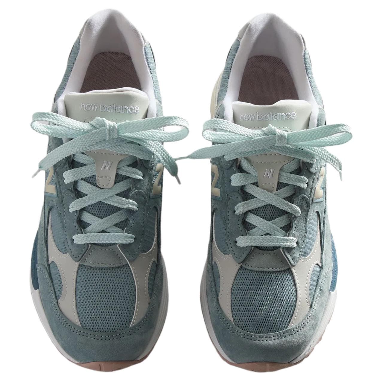 Кроссовки для бега Kith x New Balance NB 992 Сетчатая ткань кожа устойчивая к абразиву низкий топ повседневная городская коммутация - изображение 5
