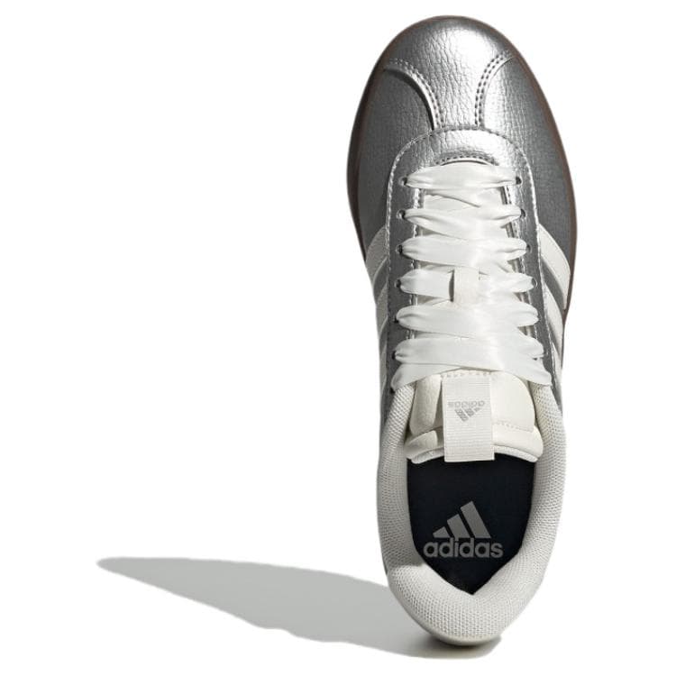 Кроссовки Adidas VL COURT 3,0 Low Топ Кеды немецкой армии (GAT) Women's Silver Коричневый - изображение 4