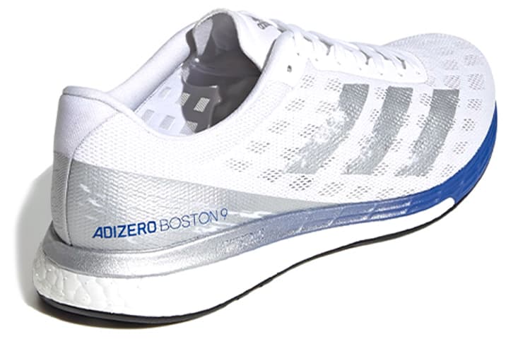 Кроссовки для бега adidas Boston 9 White Silver Blue - изображение 4
