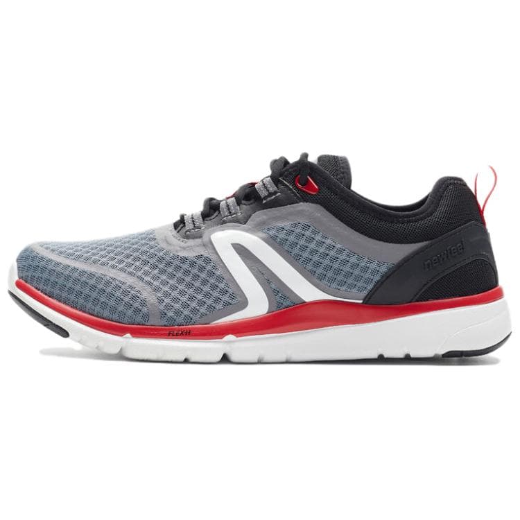 Кроссовки для бега DECATHLON Soft 540 Противоскользящие Износостойкие Дышащие Низкие Беговые Кроссовки Мужские Серый Черный - изображение 1