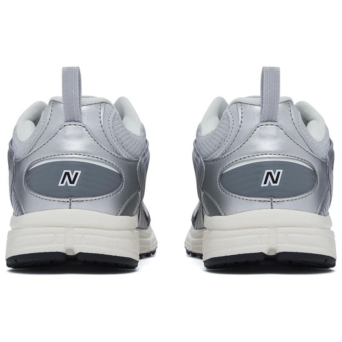 Кроссовки для бега New Balance 408 Grey White Silver - изображение 5