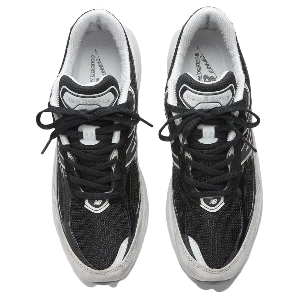 Кроссовки для бега New Balance NB 990 V6 Устойчивые к истиранию Низкие Повседневные Беговые Кроссовки Мужские Черные Серые - изображение 4