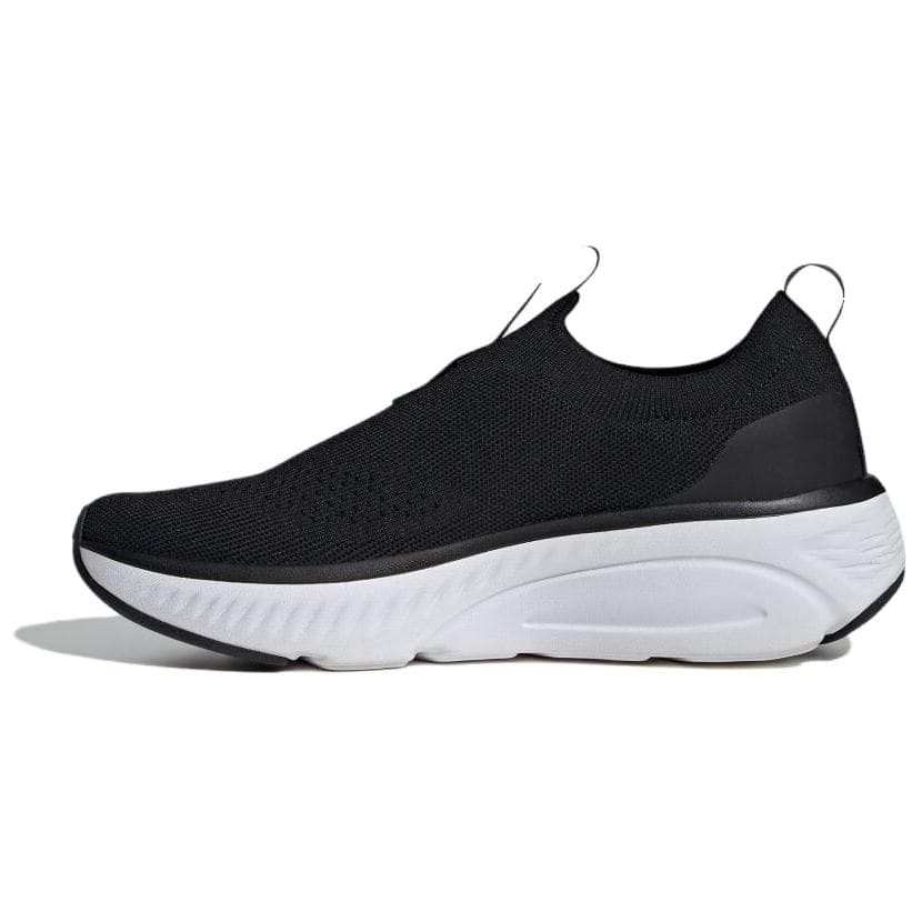 Кроссовки Adidas Cloudfoam Противоскользящая Устойчивая к износу Низкий Топ Повседневная Обувь Женская Черная - изображение 2