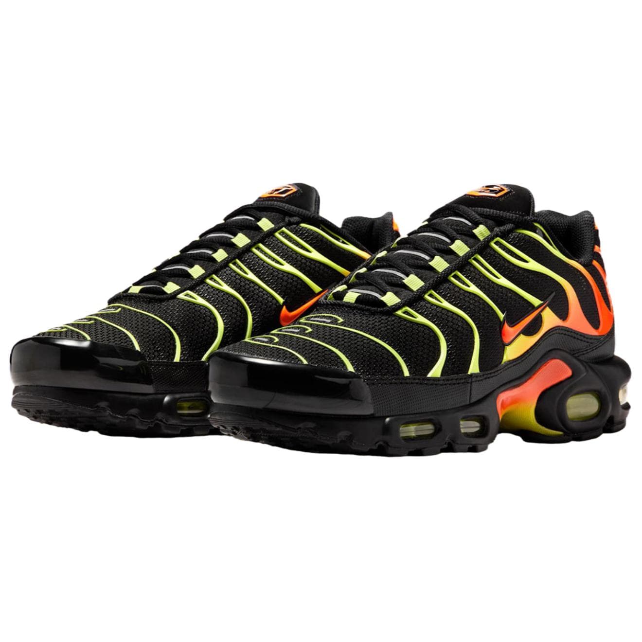 Кроссовки для бега Кроссовки для бега Nike Air MAX Plus Унисекс Черные Оранжевые - изображение 3
