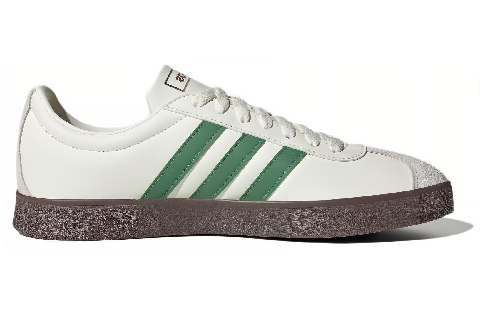Кроссовки Adidas VL Court 2,0 Low Скейтборд Обувь Унисекс Белый Зеленый - изображение 2