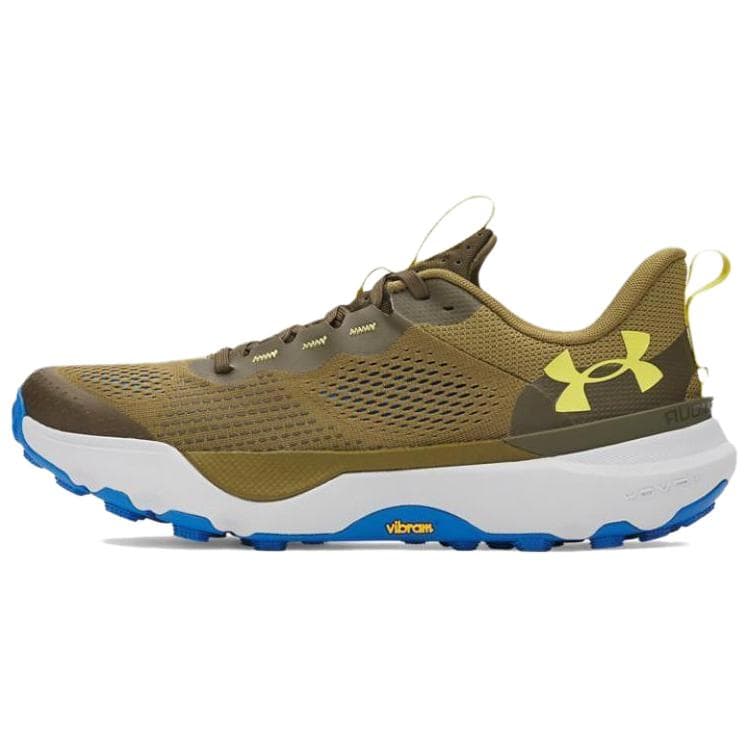 Кроссовки для бега Under Armour Infinite Pro Износостойкие Низкие Кроссовки Для Беговых Трасс Унисекс Зеленые - изображение 1