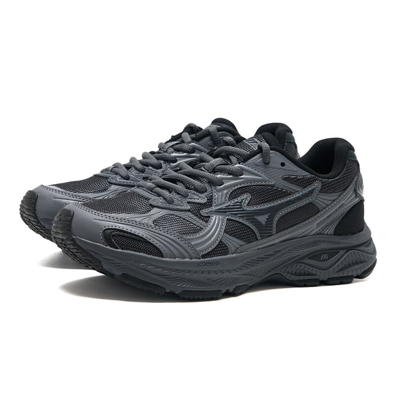 Кроссовки для бега Mizuno LG 10S Противоскользящие устойчивые к истиранию низкий топ повседневные беговые кроссовки унисекс серый - изображение 2