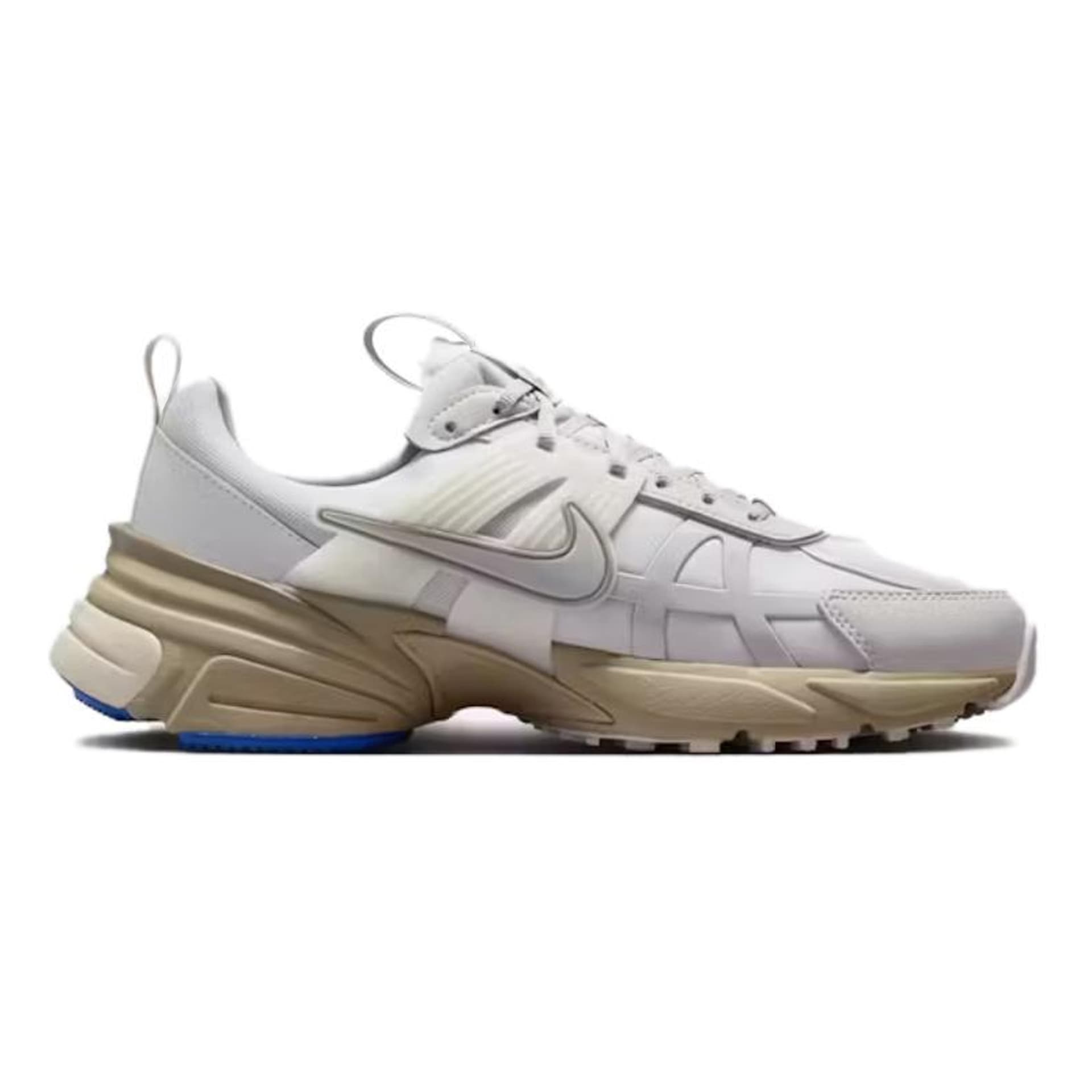 Кроссовки для бега Nike V2K Run противоскользящие устойчивые к истиранию дышащие низкие беговые кроссовки женские светло-серый - изображение 2