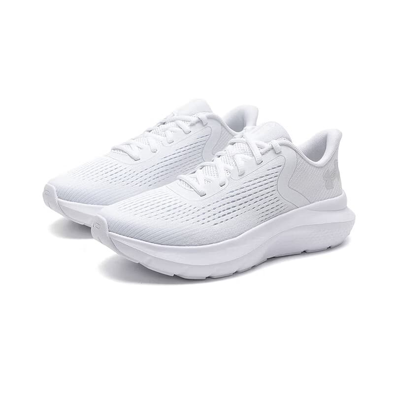 Кроссовки для бега Under Armour противоскользящие и дышащие низкие повседневные беговые кроссовки для женщин белые - изображение 3