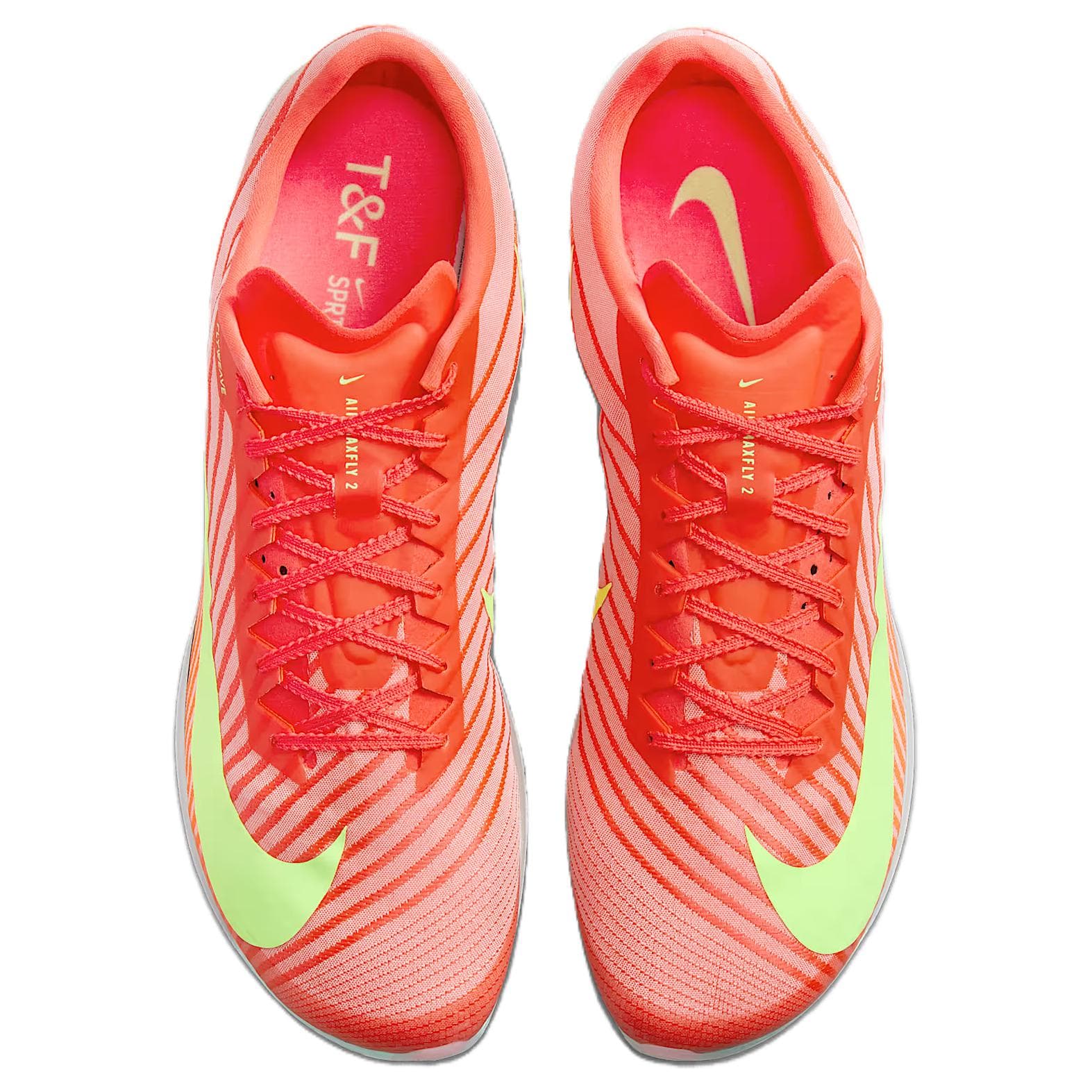 Кроссовки для бега NIKE Maxfly 2 Амортизация Дышащий Oтскок Лоу-топы Спринт Гонки Беговые кроссовки Мужской Красный - изображение 4