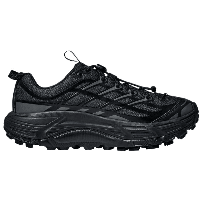 Кроссовки для бега HOKA ONE ONE Mafate Three 2 Дышащий Low Топ Повседневные кроссовки для бега Унисекс Черный - изображение 2