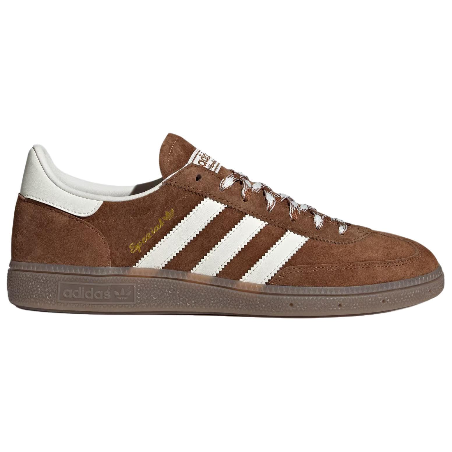 Кроссовки Adidas Originals HANDBALL SPEZIAL Кожа Низкие Кеды Немецкой Армии (GAT) Унисекс Дикий Коричневый - изображение 2