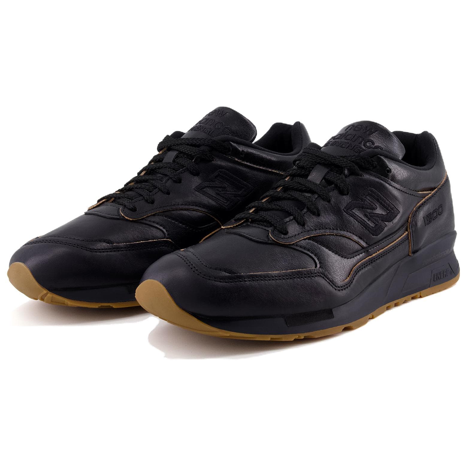 Кроссовки New Balance NB 1500 Устойчивая к истиранию Низкая Повседневная Обувь Унисекс Черная - изображение 4