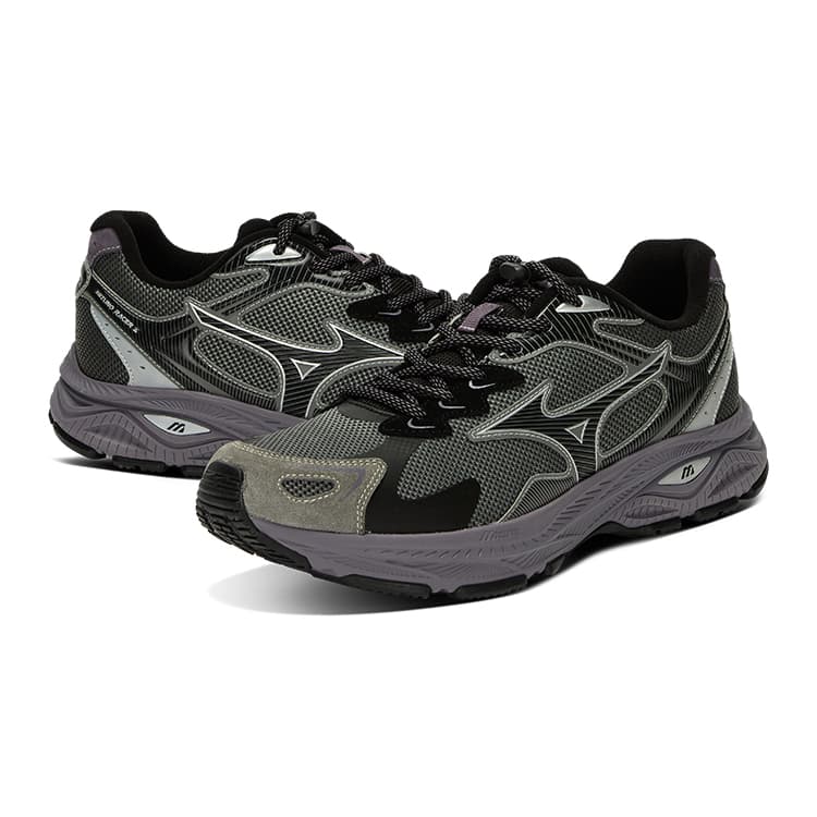 Кроссовки для бега Mizuno Racer S Лоу-топы ЭВА Средняя подошва Городская коммутация Беговые кроссовки Унисекс Provence - изображение 3