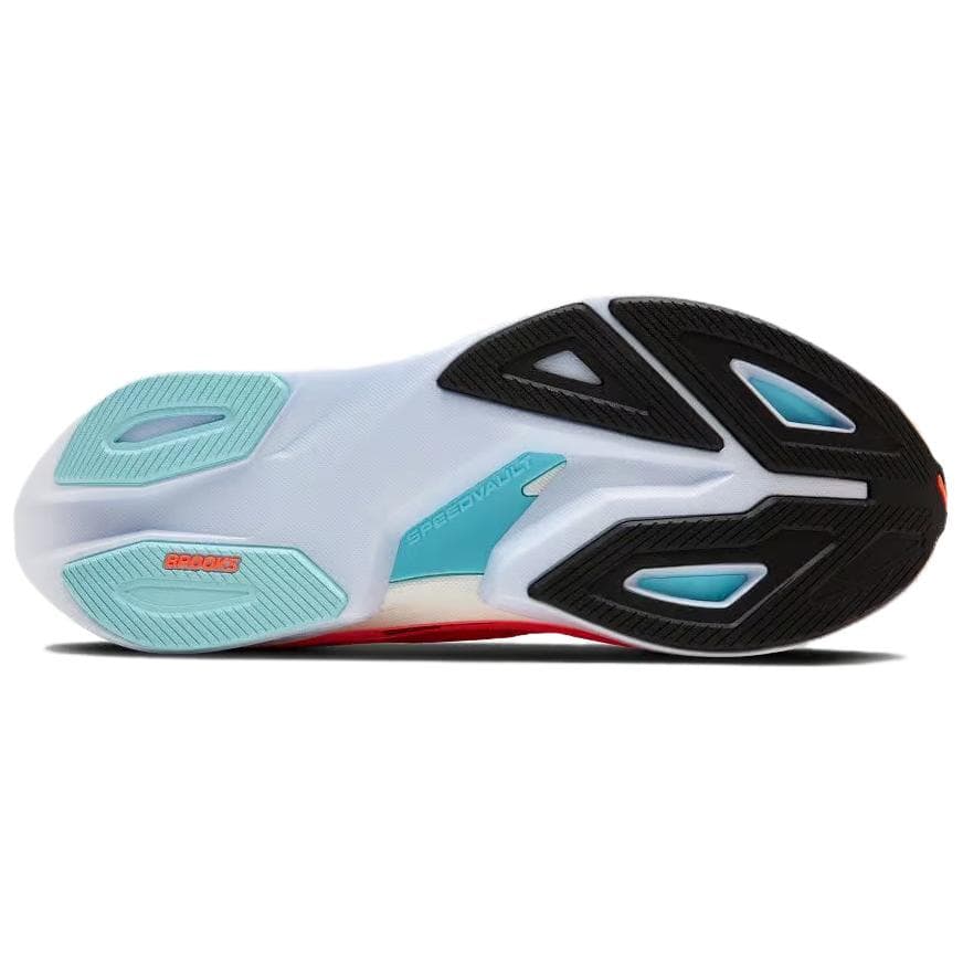 Кроссовки для бега Brooks Hyperion Max 3 Ткань Дышащий Low Топ TRAINING RUNNING Обувь Мужской Огненно-красный - изображение 6