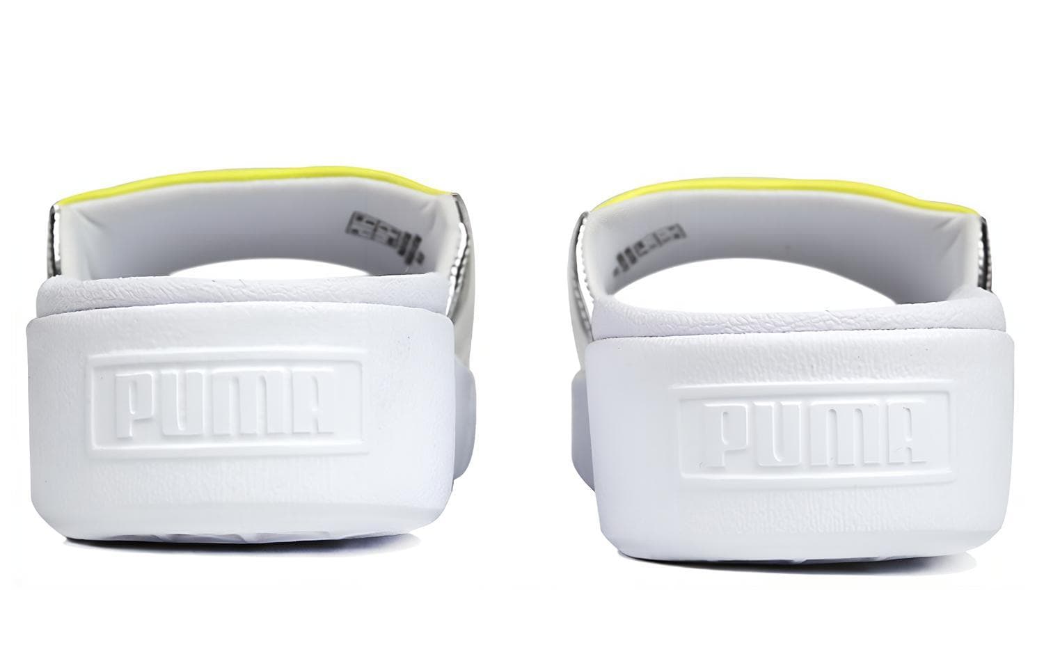 Сандалии PUMA Platform Slide White - изображение 4
