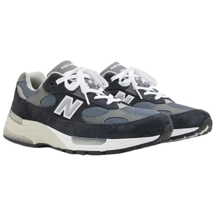 Кроссовки для бега New Balance NB 992 Low Top Повседневные Беговые Кроссовки Унисекс Морской Синий - изображение 3