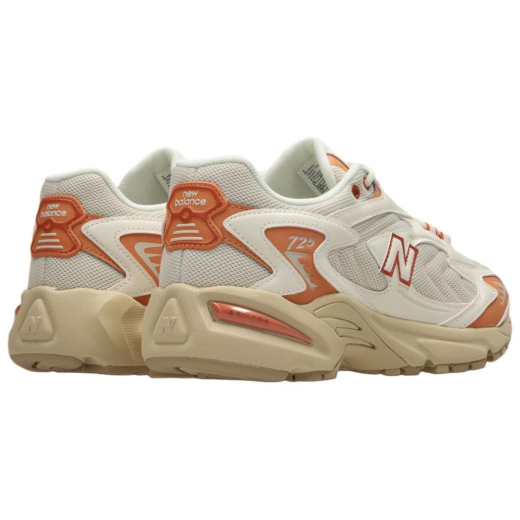 Кроссовки для бега New Balance NB 725 Износостойкие Низкие Беговые кроссовки Мужские Бежево-оранжевые - изображение 5