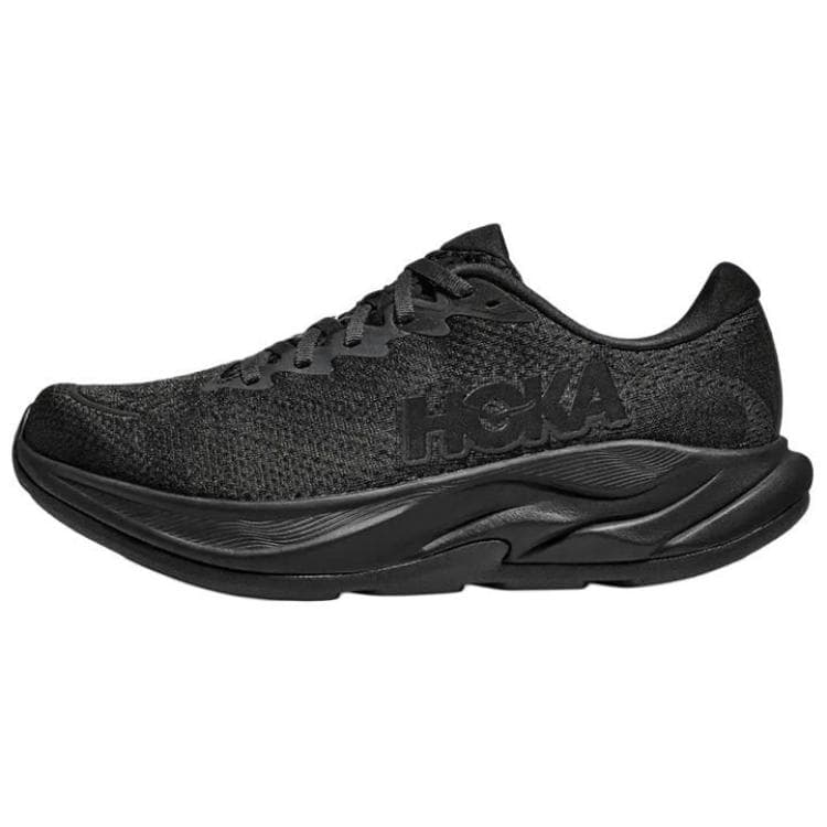 Кроссовки для бега HOKA ONE ONE RINCON 4 Комфортные Низкие Беговые Кроссовки Мужские Черные - изображение 1
