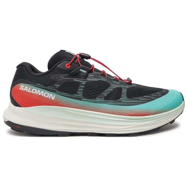 Кроссовки для бега Salomon Ultra Glide 2 Противоскользящие устойчивые к истиранию низкие беговые кроссовки для мужчин черные - изображение 2