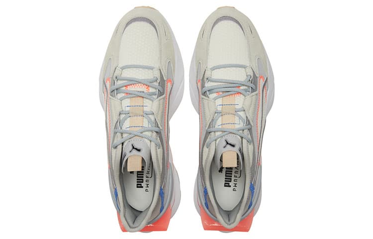 Кроссовки для бега PUMA Pwrframe Brutalist Grey Orange - изображение 4