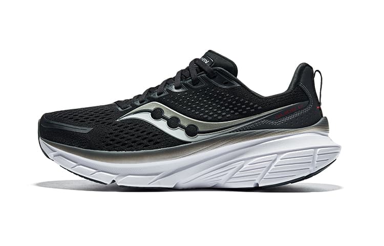 Кроссовки для бега Saucony Guide 17 Black Dark Grey - изображение 1