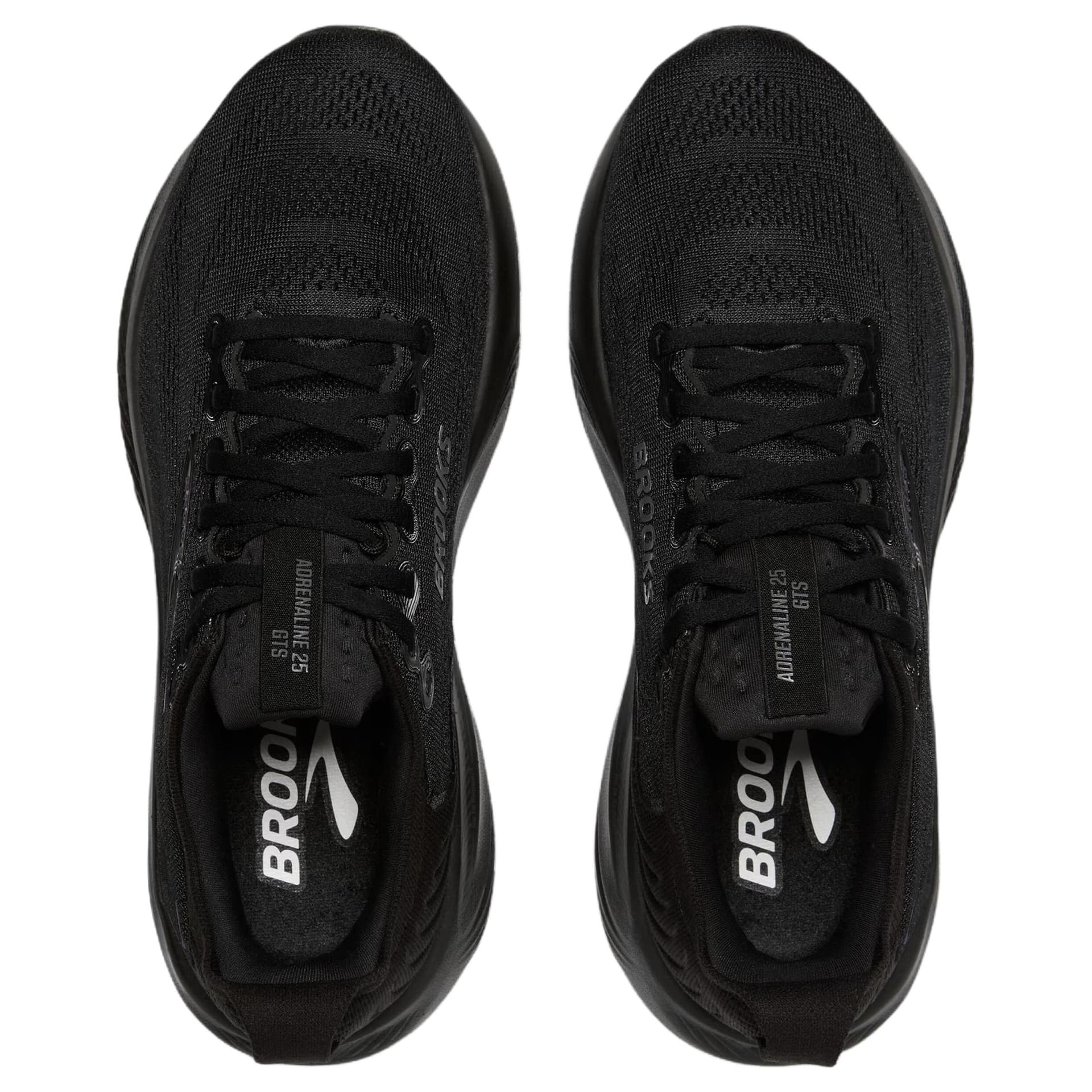 Кроссовки для бега Brooks Adrenaline GTS 25 Дышащая Поддержка Повседневные Беговые Кроссовки Мужские Черные - изображение 4