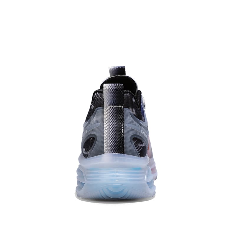 Кроссовки для бега Warrior Low Топ Беговые кроссовки Мужской Серый синий оранжевый - изображение 5
