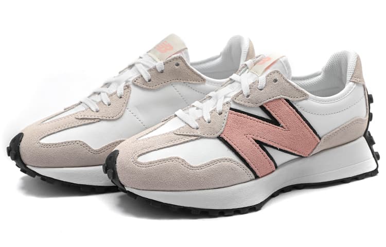Кроссовки для бега New Balance 327 White Pink - изображение 3