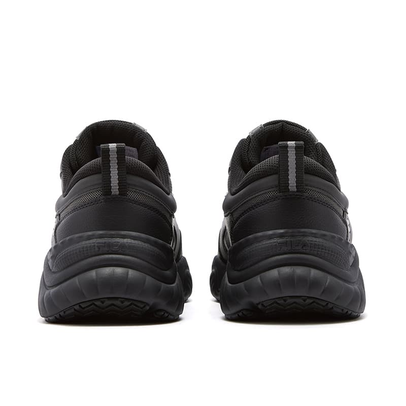 Кроссовки для бега FILA FUSION Морская раковина D Текстиль Синтетическая кожа Низкий топ Беговые кроссовки Мужской Черный Серый - изображение 5