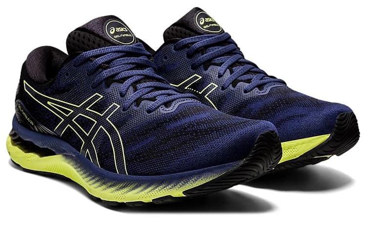 Кроссовки для бега Asics GEL-Nimbus 23 Navy Yellow - изображение 3