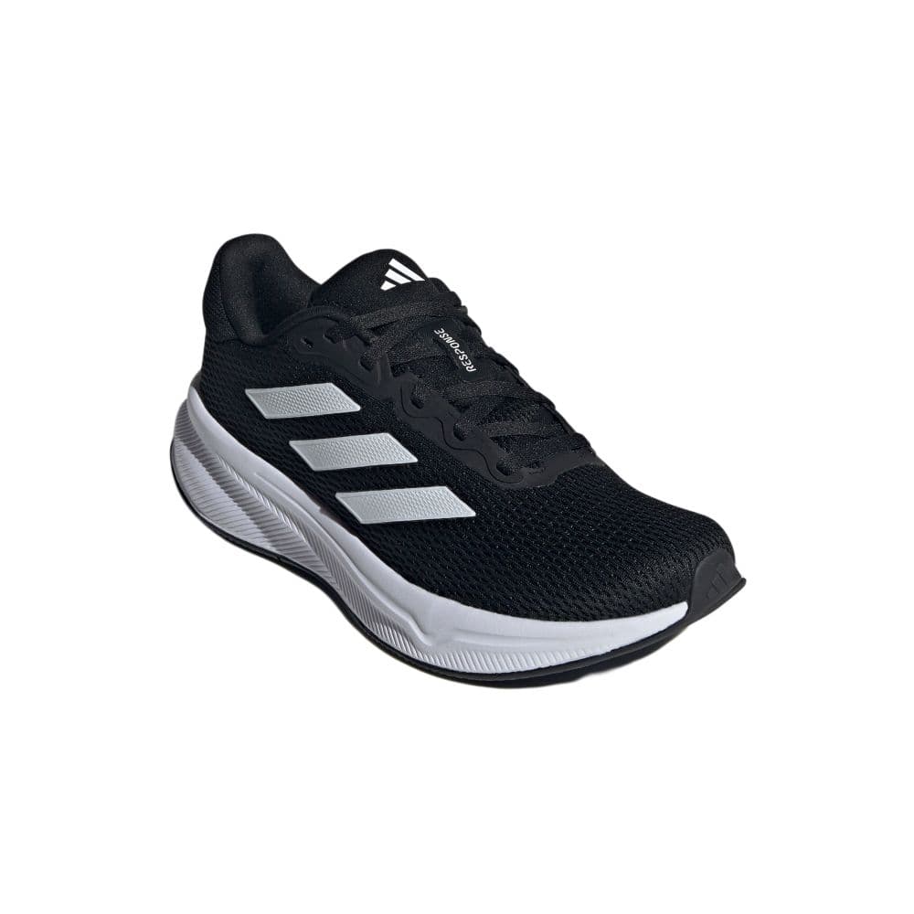 Кроссовки для бега Adidas Response 2,0 противоскользящие устойчивые к истиранию низкие повседневные беговые кроссовки женские черные - изображение 2