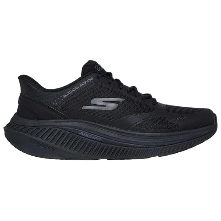 Кроссовки Skechers Slip ins Low Топ Кроссовки для ходьбы Мужской Черный - изображение 2