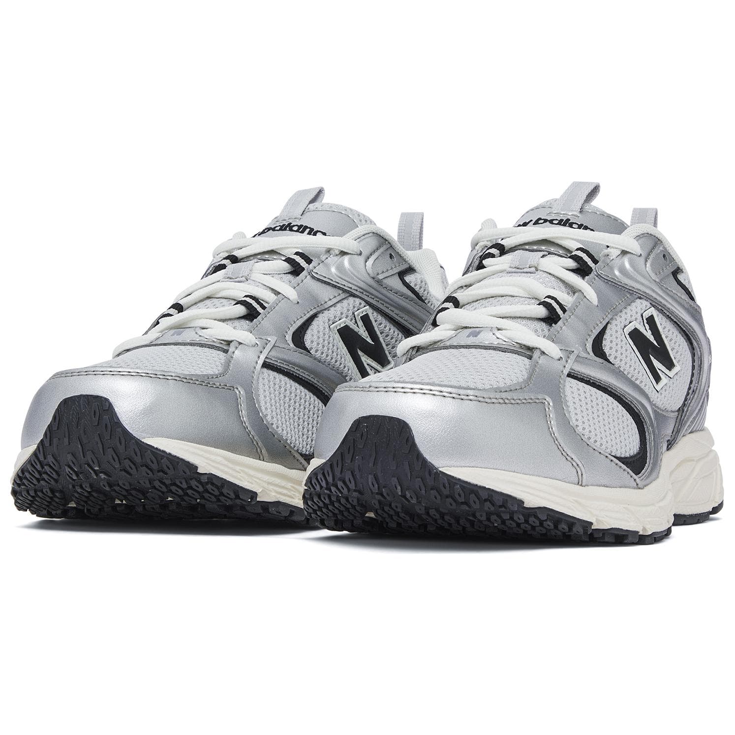 Кроссовки для бега New Balance 408 Grey White Silver - изображение 3