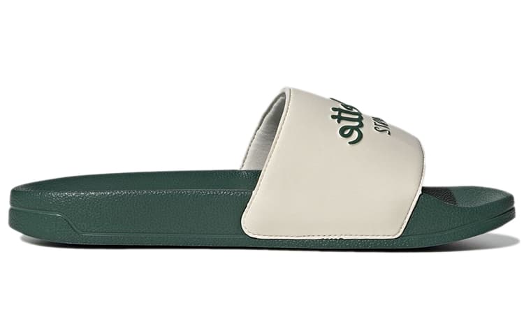 Сандалии adidas Adilette Shower Slides White Green - изображение 2