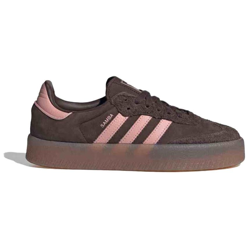 Кроссовки Adidas Originals SAMBAE Низкие Скейтборд Обувь Женские Темно-Коричневый - изображение 2