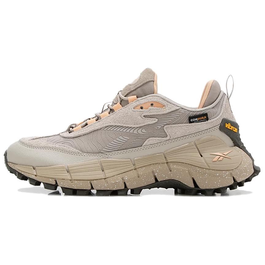 Кроссовки для бега Reebok ZIG KINETICA 2,5 EDGE Low Топ Повседневный Кроссовки для трейлраннинга Unisex Light Хаки - изображение 1