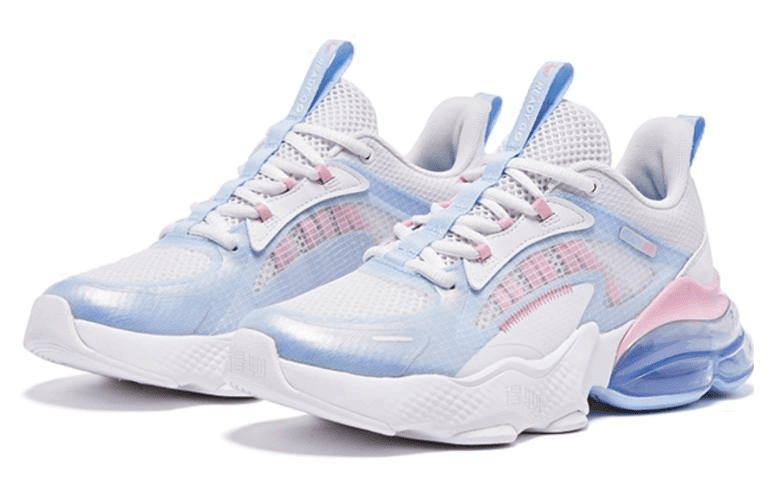 Кроссовки для бега Jordan Running Shoes White Blue Pink - изображение 3