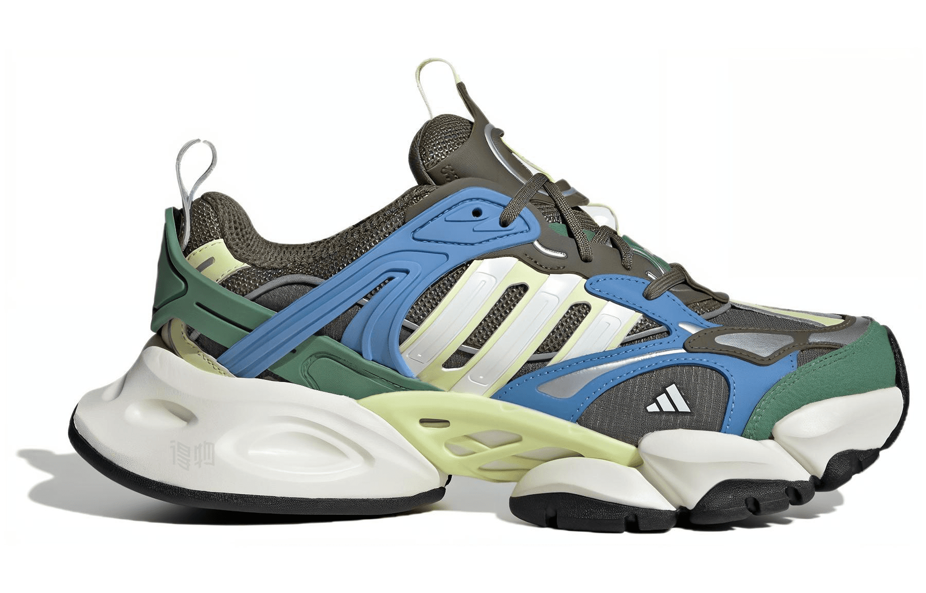 Кроссовки adidas XLG Runner Deluxe Brown Green - изображение 2