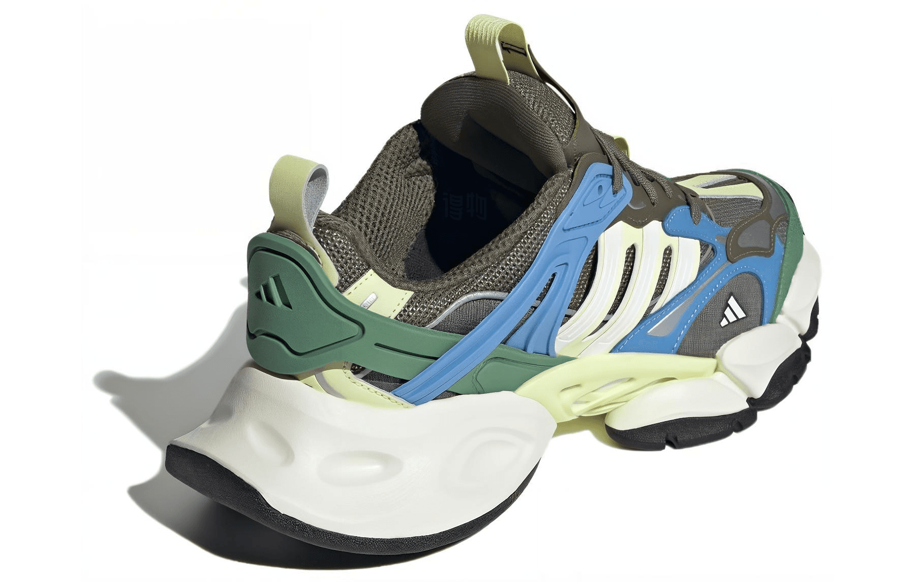 Кроссовки adidas XLG Runner Deluxe Brown Green - изображение 3