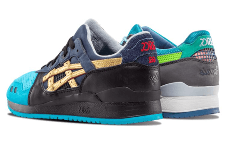 Кроссовки для бега Ronnie Fieg x Asics Gel-Lyte 3 Blue - изображение 4