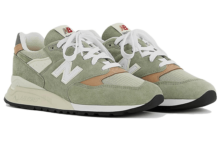 Кроссовки для бега New Balance 998 Olive - изображение 3